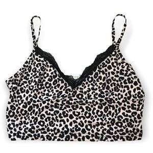 3/$15 Romwe animal print crop top
